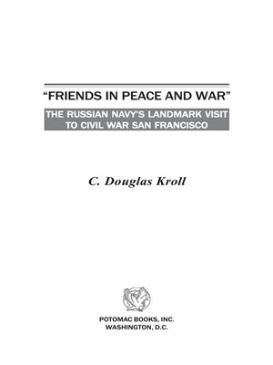 cover image of Friends in Peace and War